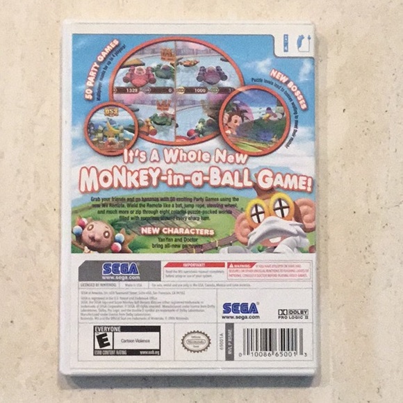 Super Monkey Ball Banana Blitz Nintendo Wii Game Complete - Picture 3 of 7